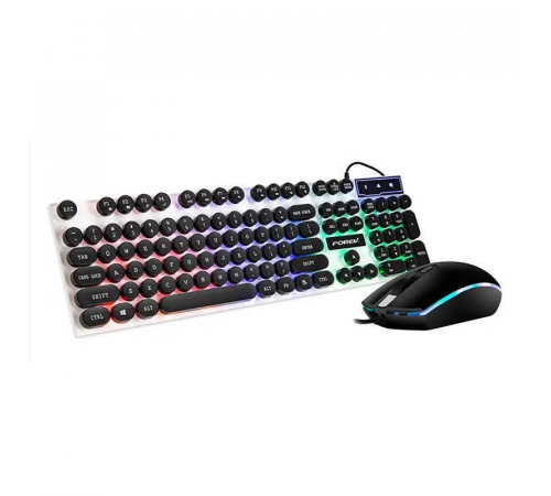 Комплект игровой клавиатуры и мыши с подсветкой FOREV FV-Q90