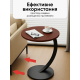 Прикроватный кофейный столик DASH-64224 45х30х60 см Темное-Дерево