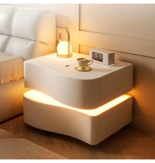Прикроватная тумба из экокожи с LED подстветкой MBXFO1