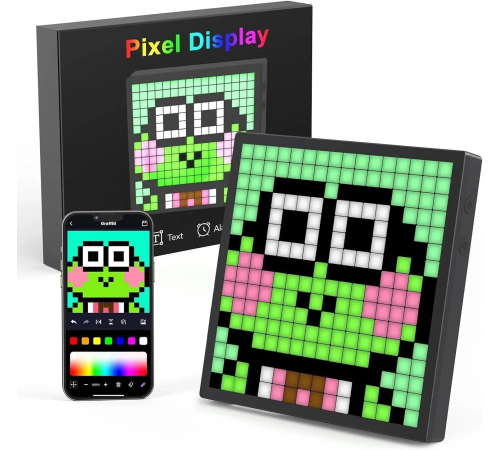 Экран светодиодный пиксельный с управлением через приложение 32x32 Pixel Created