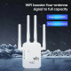 Беспроводной усилитель, повторитель Wi-Fi, Wi-Fi ретранслятор 2.4G, 4 антенны, Wi-Fi усилитель