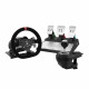 Руль игровой 3 педали PXN V10 Gaming Racing PC/PS3/PS4/XO/SWITCH Профессиональный игровой руль (270°/900°)