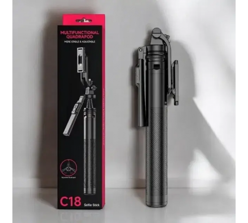 Штатив для телефона тренога С18 Selfie stick AND HA-72