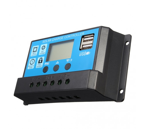 Контроллер заряда для солнечной батареи AT15 20A 12V/24V