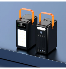 Внешний аккумулятор (Tugii Y108) Power Bank 80000 мАч с быстрой зарядкой 22,5 Вт