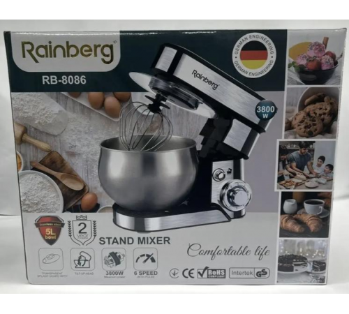 Тестомес Rainberg 5л RB- 8086 (2) за 5693 грн