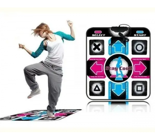 Коврик танцевальный Dance Mat с подключением к ПК+TV