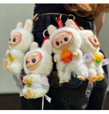 Игрушка Лабубу сюрприз мягкий брелок Labubu McDonalds Coca-Cola Series для сумки ключей