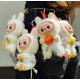 Игрушка Лабубу сюрприз мягкий брелок Labubu McDonalds Coca-Cola Series для сумки ключей