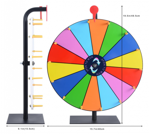 Игровое колесо Lottery Wheel диаметром 30 см