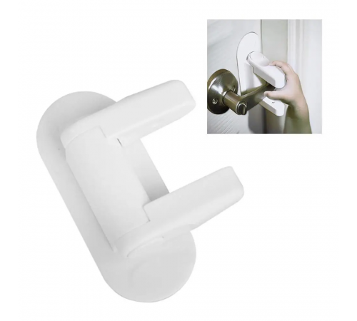 Дитячий замок блокатор на дверні та віконні ручки клямка Door Lever Lock обмежувач відчинення дверей