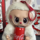 Мягкая игрушка-брелок Labubu "Coca-Cola" — стильный аксессуар и милый подарок