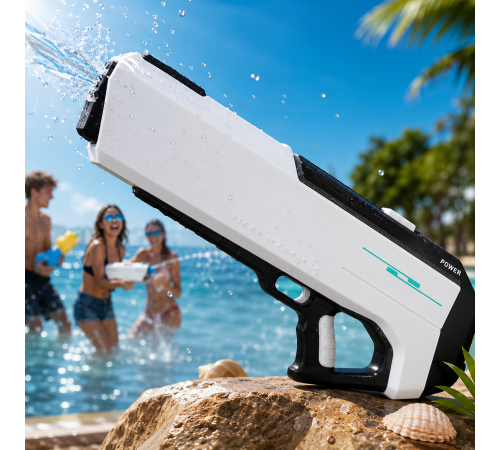 Аккумуляторный Водный Бластер USB 1500 мАч / Водяной пистолет с автоматическим насосом CHEETAH