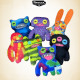 Детская мягкая игрушка 23см Fuggler Funny Ugly Monster
