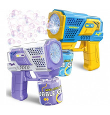 Игрушечный пистолет Бластер генератор мыльных пузырей Bubble Gun