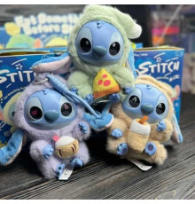 М'яка колекційна іграшка-сюрприз брелок Стіч/Stitch Labubu 15см (колір та вигляд випадковий)