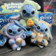 Мягкая коллекционная игрушка-сюрприз брелок Стич/Stitch Labubu 15см (цвет и вид случайный)