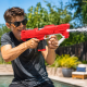 Водяной пистолет детский Combat Water Gun / Аккумуляторный водный бластер с автоматическим набором воды