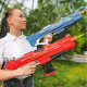 Водяной пистолет детский Combat Water Gun / Аккумуляторный водный бластер с автоматическим набором воды