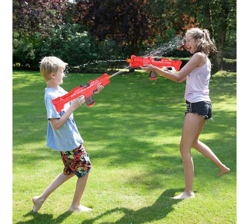 Водяной пистолет детский Combat Water Gun / Аккумуляторный водный бластер с автоматическим набором воды