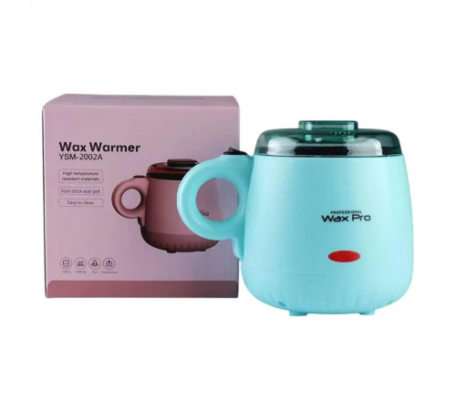 Баночный воскоплав 100 Вт 200мл Wax Pro YSM-2002A Голубой