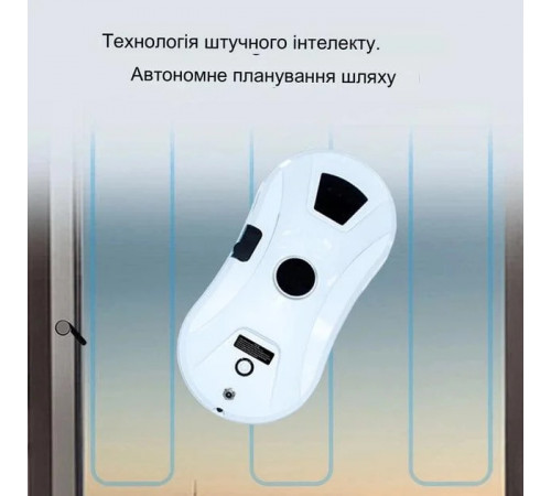 Электрический робот для мойки окон с дистанционным управлением / Автономный робот-мойщик окон с автоматическим распылителем 80 Вт