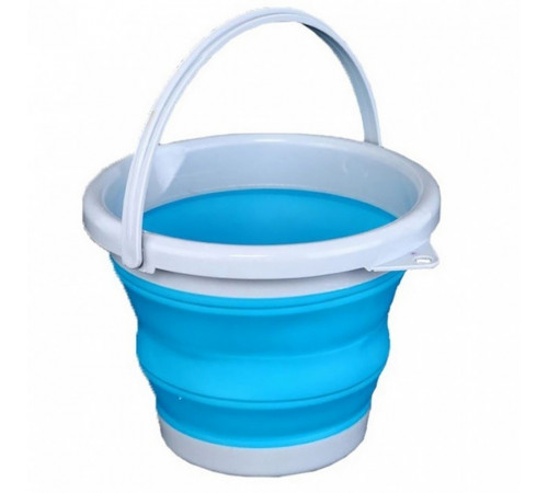 Складане силіконове відро 5л Collapsible Bucket за 237 грн