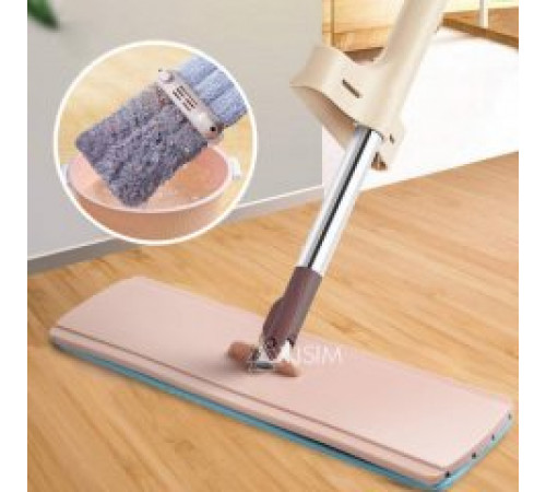 Швабра с отжимом "лентяйка" SPIN MOP 360, микрофибра, телескопическая ручка