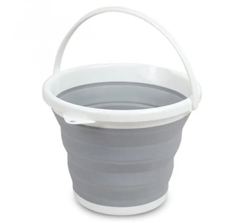 Складане силіконове відро 5л Collapsible Bucket за 237 грн