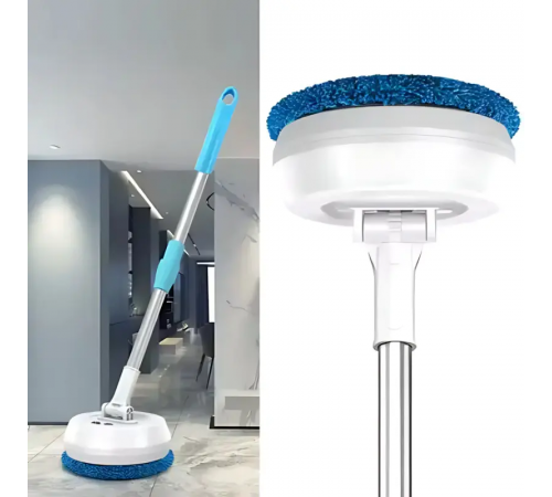 Беспроводная аккумуляторная швабра с двумя насадками Wireless Cleaner AA102 /Аккумуляторная швабра для дома