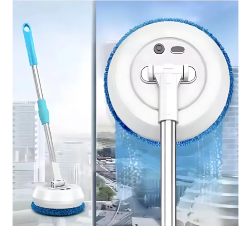 Беспроводная аккумуляторная швабра с двумя насадками Wireless Cleaner AA102 /Аккумуляторная швабра для дома