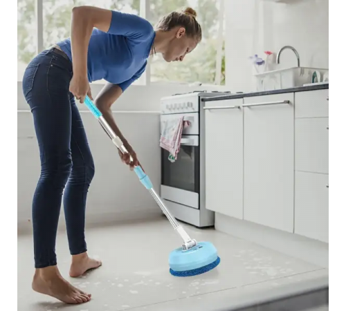 Беспроводная аккумуляторная швабра с двумя насадками Wireless Cleaner AA102 /Аккумуляторная швабра для дома