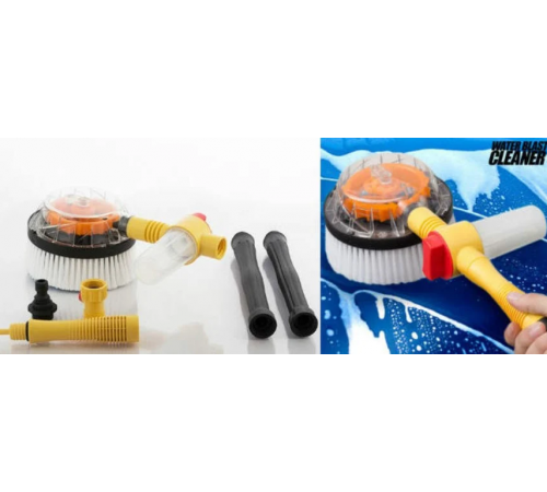 Щітка-насадка для шланга, що обертається, насадки Cleaner Roto Brush Щітка з насадкою для шланга за 678 грн