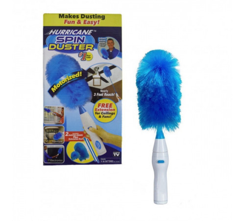 Электрическая щетка для уборки пыли Hurricane Spin Duster