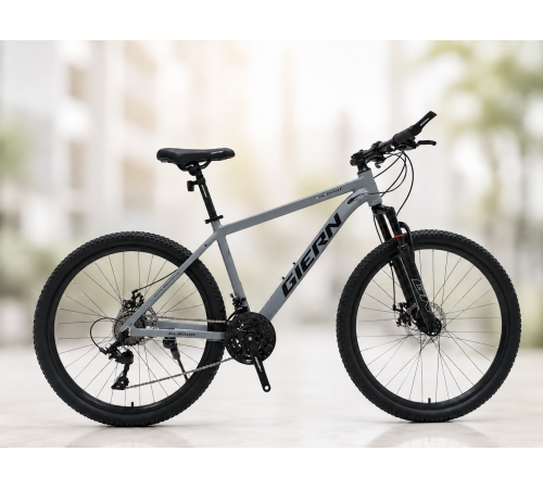 Велосипед GIEREN 8000 R29 Серый/ Велосипед спортивный 24 скорости