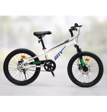 Велосипед MOTKE Constellation R22 Бело-синий / Спортивный, городской велосипед для детей