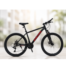 Велосипед GIEREN 8000 R29 Черный / Велосипед спортивный 24 скорости