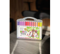 Акварельные маркеры 24 цветов Water Brush