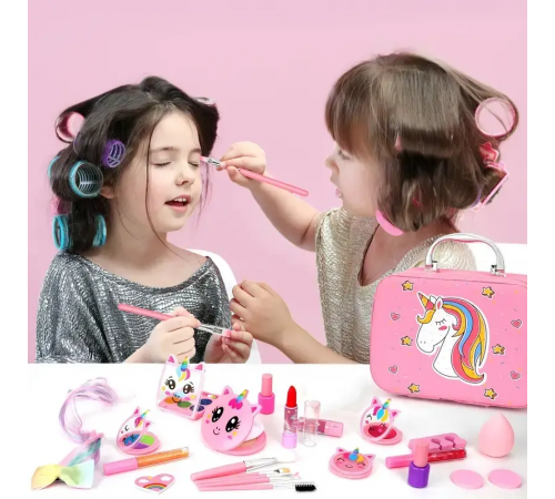 Набор детской косметики HEANING FlyBeauty 28 in 1 Washable Cosmetic