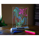 Електронна дошка для малювання SUNROZ 3D Magic Drawing Board Морський стиль з підсвічуванням та 3Д ефектом за 423 грн