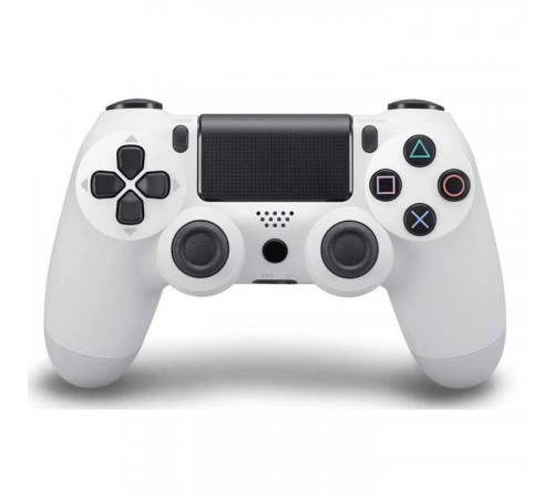 Джойстик DOUBLESHOCK для PS 4, игровой беспроводной геймпад PS4/PC аккумуляторный джойстик. Цвет: белый KV-34
