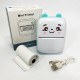 Портативний мініпринтер Mini printer з Bluetooth для термодруку без чорнила зі смартфона. Колір: блакитний QI-44 за 637 грн
