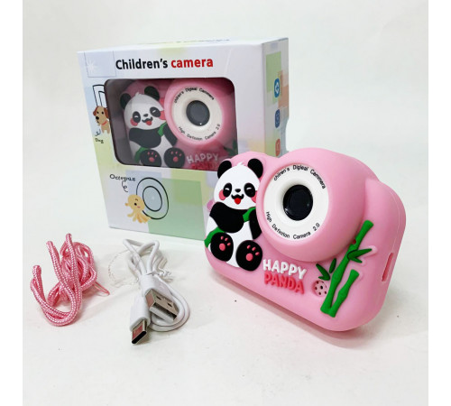 Дитячий фотоапарат Панда Pink BH-56 за 594 грн