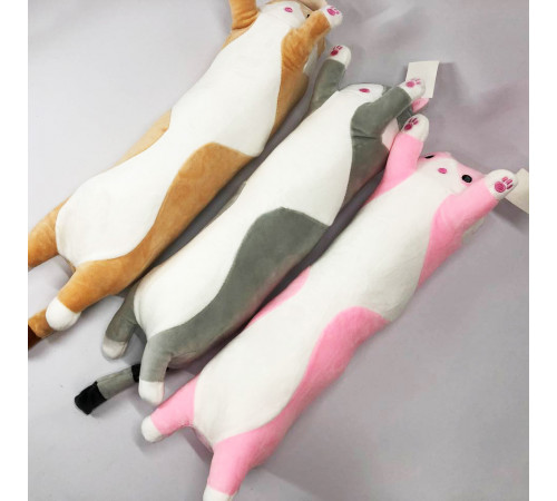 Антистрес подушка кіт батон, М'яка іграшка кіт кішка кошеня іграшка в машину GR-42 за 347 грн