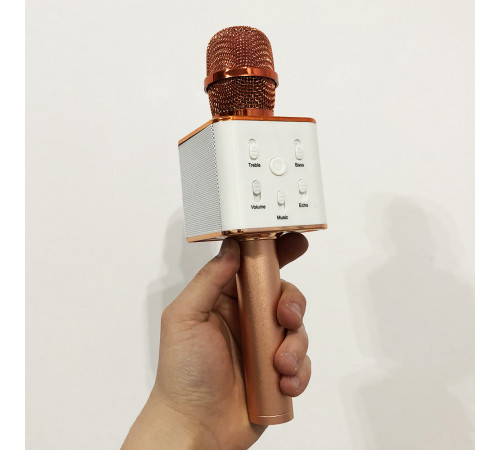 Микрофон Q-7 Wireless Rose. Цвет: розовый TJ-93