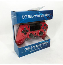 Джойстик DOUBLESHOCK для PS 4, бездротовий ігровий геймпад PS4/PC акумуляторний джойстик. Колір: червоний IZ-22