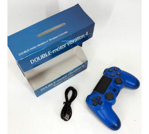 Джойстик DOUBLESHOCK для PS 4, игровой беспроводной геймпад PS4/PC аккумуляторный джойстик. Цвет: синий SA-39