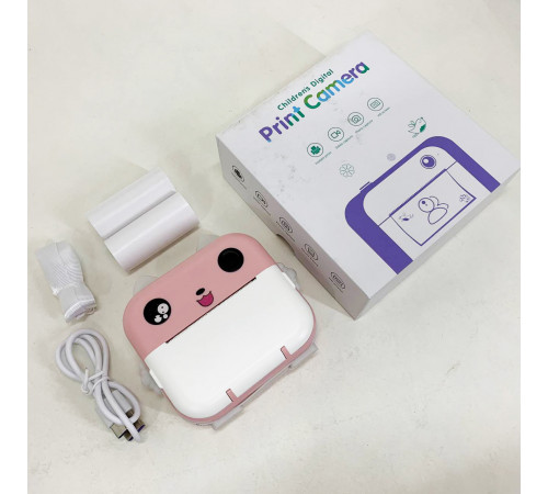 Камера с моментальной печатью снимков, Детский фотоаппарат с моментальной печатью фотографий GW-23