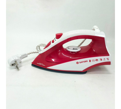Утюг SATORI SI-1820-RD, паровой утюг отпариватель, профессиональный паровой утюг PF-33