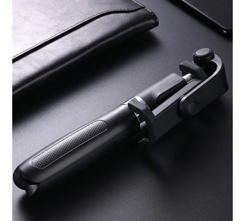 Монопод-трипод и штатив с пультом Bluetooth L01 Black Держатель для Телефона селфи палка. Цвет: черный WQ-56